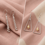 Load image into Gallery viewer, Elegant 925 Sterling Silver Earrings Combo