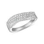 Load image into Gallery viewer, Sparkling Eternity Shimmer  925 Sterling Silver Ring