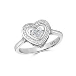 Load image into Gallery viewer, Beautiful Heart 925 Sterling Silver Ring