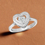 Load image into Gallery viewer, Beautiful Heart 925 Sterling Silver Ring