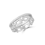 Load image into Gallery viewer, Eternal Link 925 Sterling Silver Full Eternity Ring
