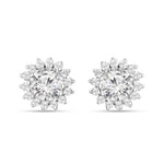 Load image into Gallery viewer, Solitaire Nakshatram  925 Silver Stud Earrings