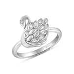 Load image into Gallery viewer, Swan 925 Sterling Silver Ring