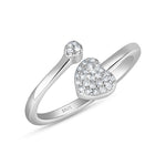Load image into Gallery viewer, Yuva Love 925 Sterling Silver Ring . Adjustable ring size. Fits comfortably between Indian ring size 9 to 17