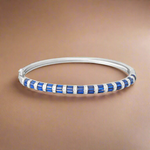 Load image into Gallery viewer, Blue Mirage Bracelet Openable (Free Size)