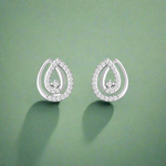 Load image into Gallery viewer, silver earrings for women