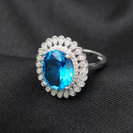 Load image into Gallery viewer, The Celestial Bridal 925 Silver Ring