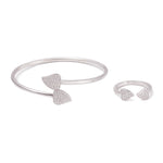 Load image into Gallery viewer, Two heart 925 Silver Bracelet TBR-764