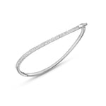 Load image into Gallery viewer, Shimmer 925 Silver Curvy Bracelet
