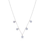 Load image into Gallery viewer, Silver Evil Eye 925 Sterling Silver Necklace