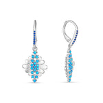 Load image into Gallery viewer, Supra Mogra 925 Silver Earrings
