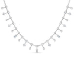 Load image into Gallery viewer, Celestial Diamond 925 Necklace with Adjustable Length
