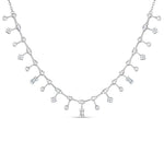Load image into Gallery viewer, Celestial Diamond 925 Necklace with Adjustable Length
