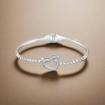 Load image into Gallery viewer, silver bracelet bangle