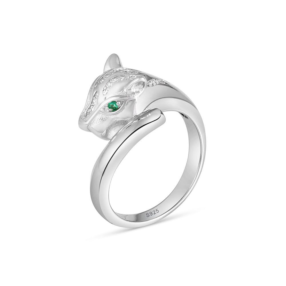 Panthera Sparkle 925 Sterling Silver Ring