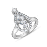 Load image into Gallery viewer, Myrna Pear 925 Sterling Silver Ring