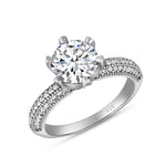 Load image into Gallery viewer, Shubham Eternity 925 Sterling Silver Solitaire Ring