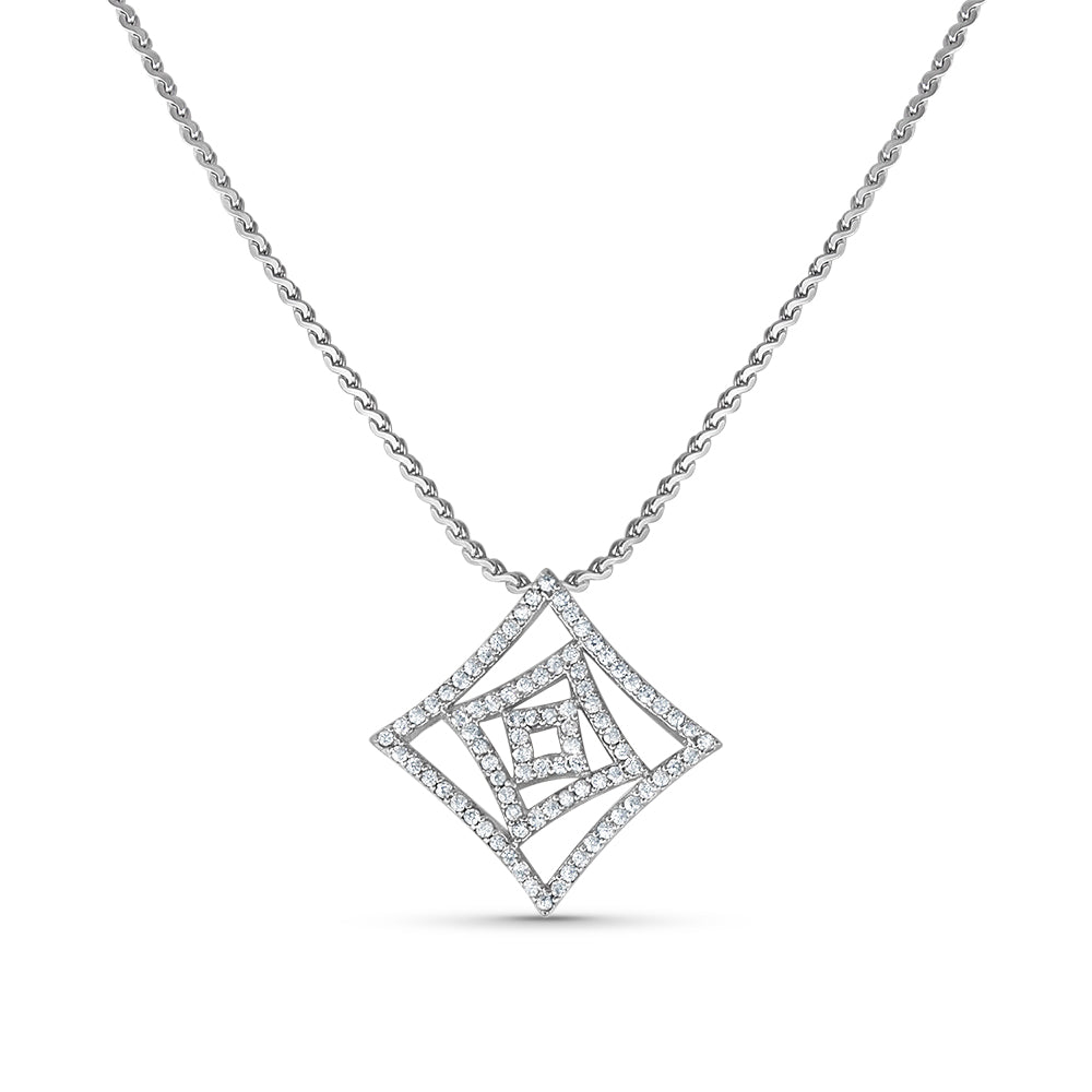 Yuva kaleido 925 Silver Pendant with Chain