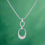 Load image into Gallery viewer, silver pendant necklace