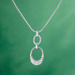 Load image into Gallery viewer, silver pendant necklace