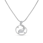 Load image into Gallery viewer, Yuva Luxe 925 Silver Pendant with Chain
