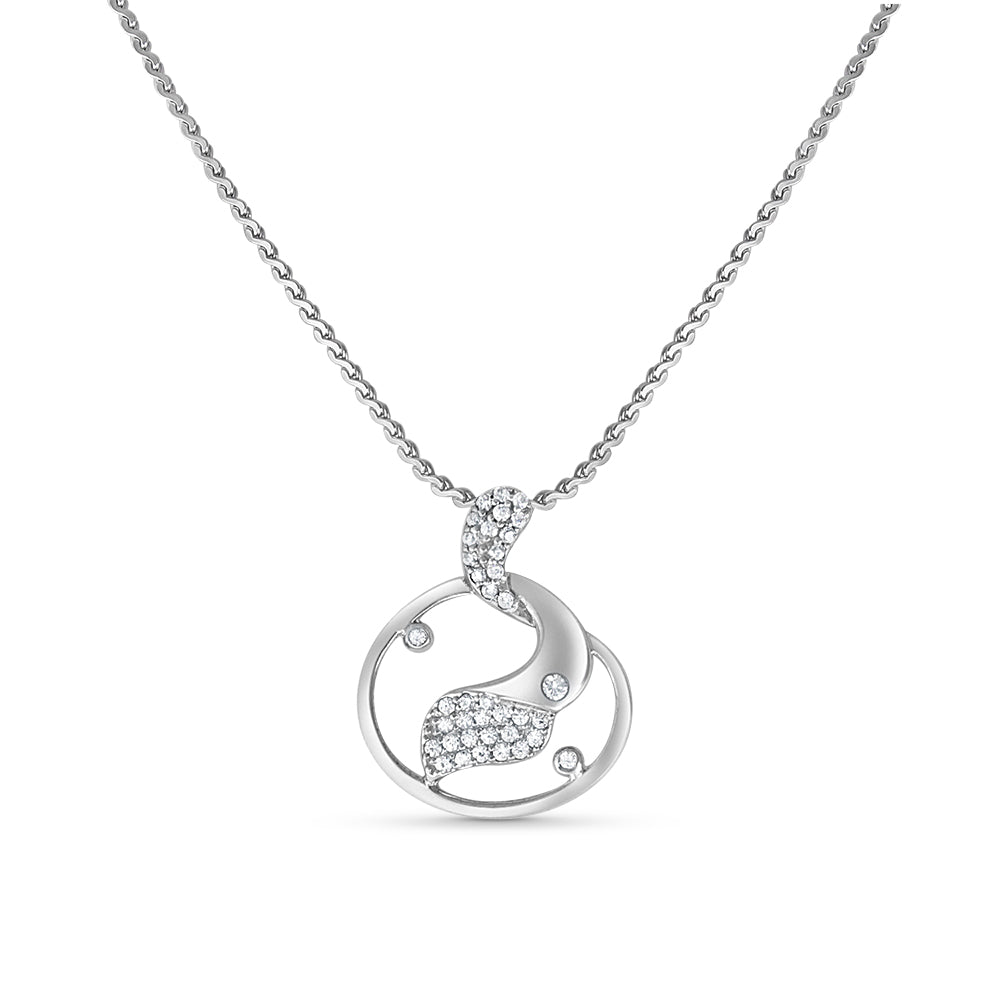 Yuva Luxe 925 Silver Pendant with Chain