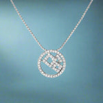 Load image into Gallery viewer, Silver Pendant with chain