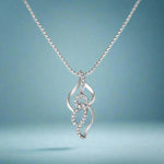 Load image into Gallery viewer, Silver pendant with chain