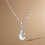 Load image into Gallery viewer, silver pendant with chain