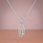 Load image into Gallery viewer, silver pendant necklace