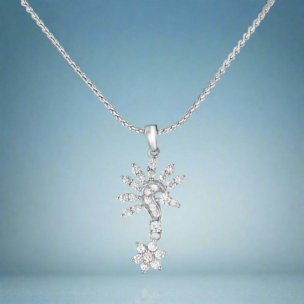 Silver Pendant with Chain