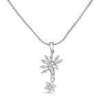 Load image into Gallery viewer, Yuva Mrignaini Sterling Silver Pendant with chain (Chain Length 18 inches)