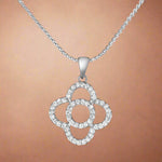 Load image into Gallery viewer, Silver pendant with chain