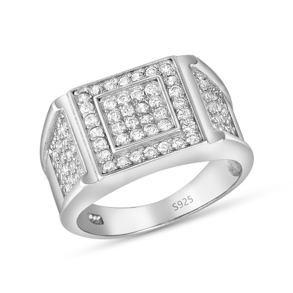 Zeus 925 Sterling Silver Men's Ring