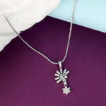 Load image into Gallery viewer, Yuva Mrignaini Sterling Silver Pendant with chain (Chain Length 18 inches)