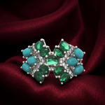 Load image into Gallery viewer, Premium 925 Sterling Silver Solitaire Ring with Sparkling Stone