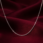 Load image into Gallery viewer, Silver Link 925 Sterling Silver Women's Chain 18 Inch