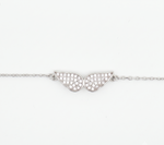 Load image into Gallery viewer, Elegant 925 Sterling Silver Butterfly Adjustable Length Bracelet 8 Inch