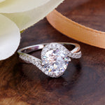 Load image into Gallery viewer, UNO Solitaire 925 Silver Ring