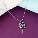 Load image into Gallery viewer, Yuva Sterling Silver Pendant with chain (Chain Length 18 inches)