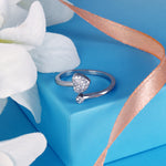 Load image into Gallery viewer, Yuva Love 925 Sterling Silver Ring . Adjustable ring size. Fits comfortably between Indian ring size 9 to 17