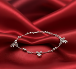 Load image into Gallery viewer, Madhuban 925 Sterling Silver Anklets with Adjustable Length