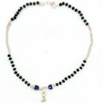 Load image into Gallery viewer, Premium Evil Eye Anklet for Women in 925 Silver