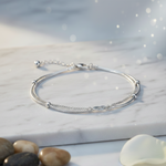 Load image into Gallery viewer, Madhuban 925 Sterling Silver Anklets with Adjustable Length