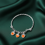 Load image into Gallery viewer, One Pair Bloom Kids 925 Silver Bracelet (Age group: Newborn to 3 years)