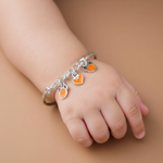 Load image into Gallery viewer, One Pair Bloom Kids 925 Silver Bracelet (Age group: Newborn to 3 years)