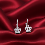 Load image into Gallery viewer, Queen's Crown Bali 925 Sterling Silver Earrings