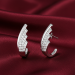 Load image into Gallery viewer, Zoom Bali 925 Silver Earrings