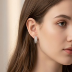 Load image into Gallery viewer, Moon Bali 925 Silver Earrings