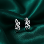 Load image into Gallery viewer, Leafy Stud 925 Silver Earrings